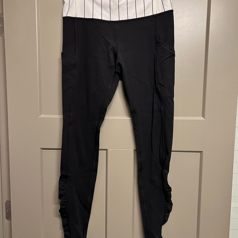 Lululemon Lined Black Leggings